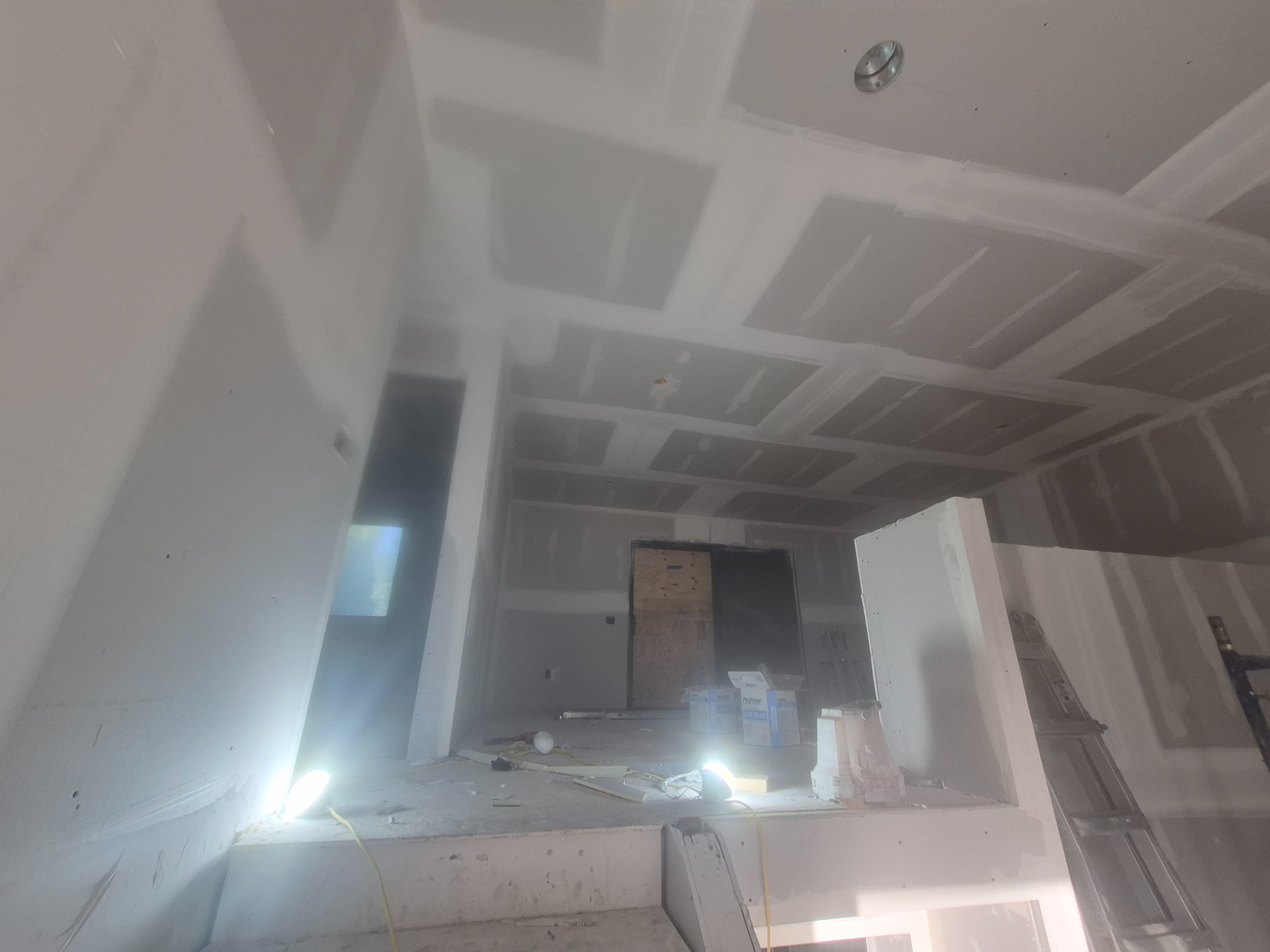 Drywall installation and finishing